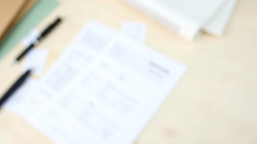 Filing system with organized receipts and digital documentation folders