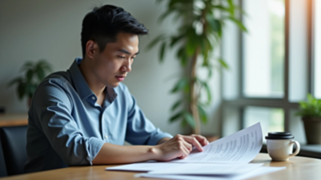 Person aged 30 in casual shirt planning finances with spreadsheet