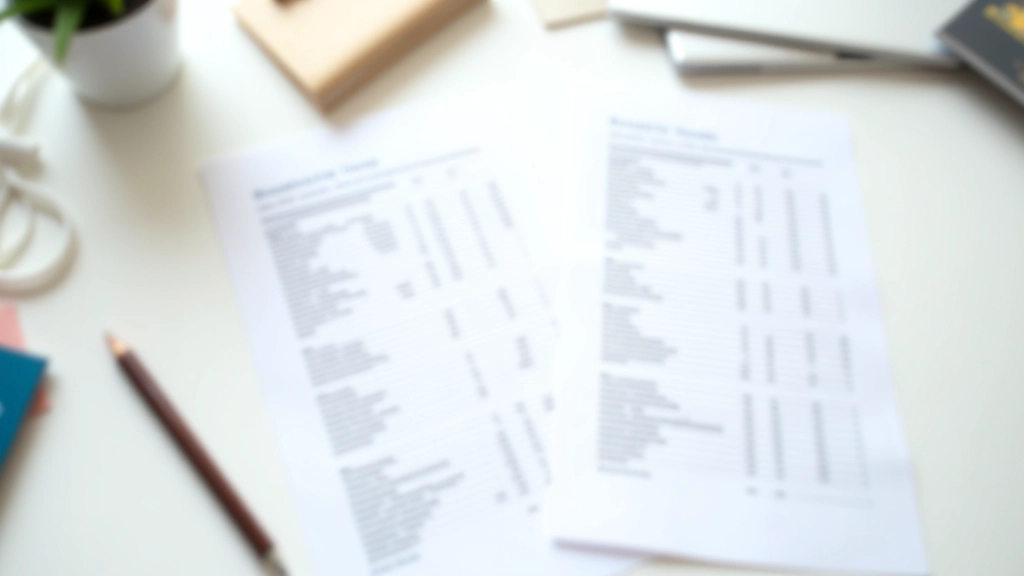 Two bank statements side by side showing organized financial records and clear transaction categories
